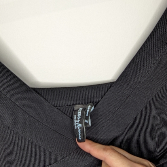 Guess by Marciano Black Bodycon Midi Dress - Picture 2 of 4